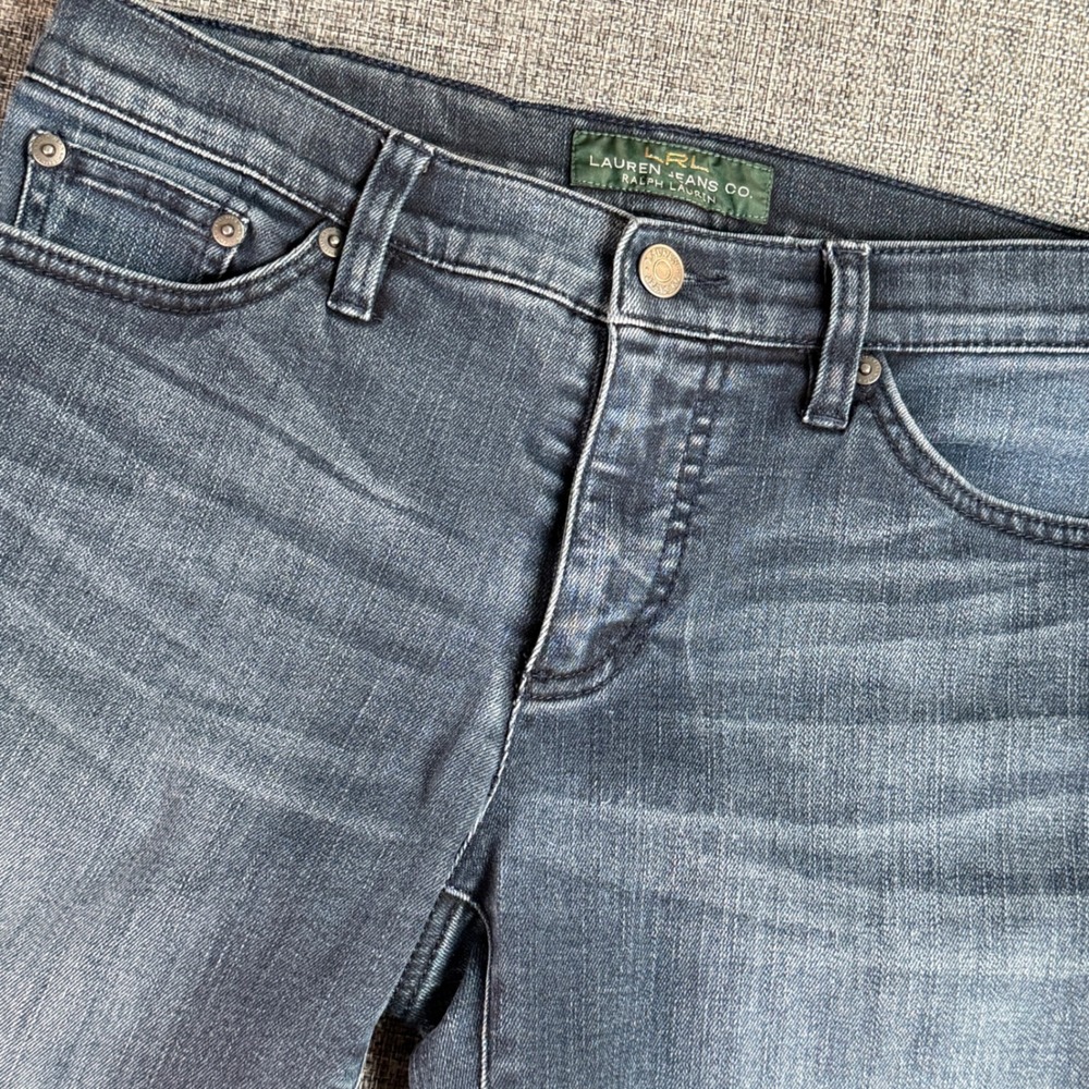 Lauren Ralph Lauren Women Jeans | Size 6 | Dark Wash Straight Leg Denim